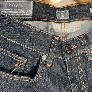 Z Zegna Slim Men's Jeans in Dark Indigo